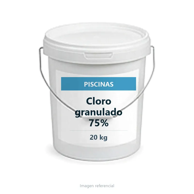 Cloro granulado 75% para piscinas