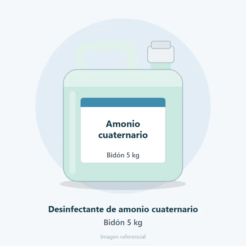 Desinfectante de amonio cuaternario