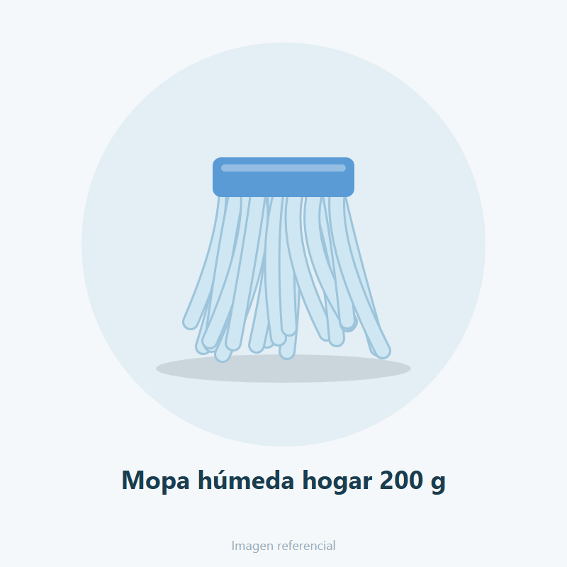 Mopa húmeda hogar 200 g
